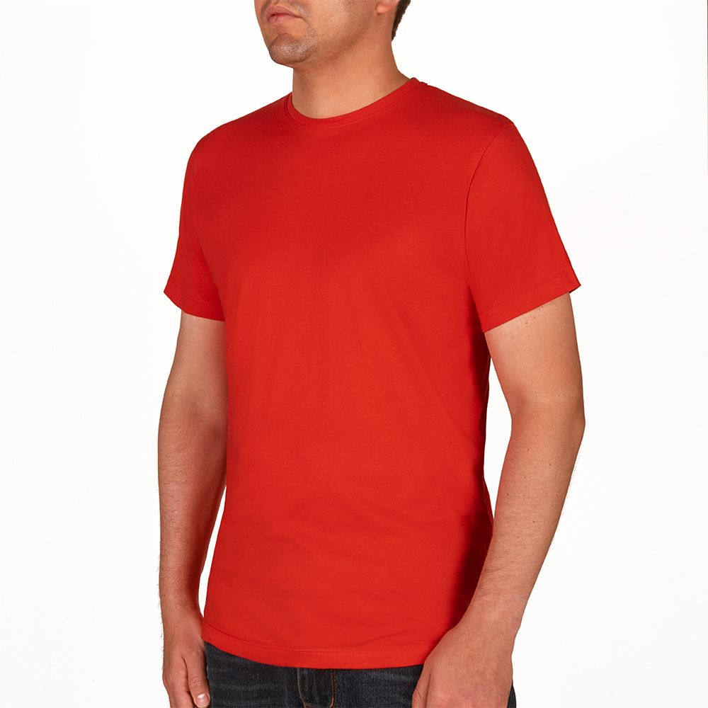 Tshirt Basica Hombre Roja – Men